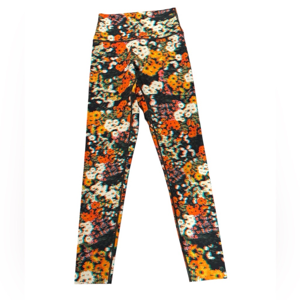 Offline by Aerie Goals Leggings Blurry Floral Print Size Medium